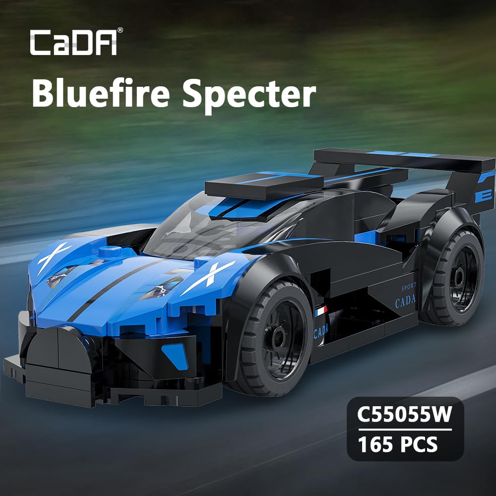 Amazon.com: CaDA C55055W Bluefire Specter Building Block Racing