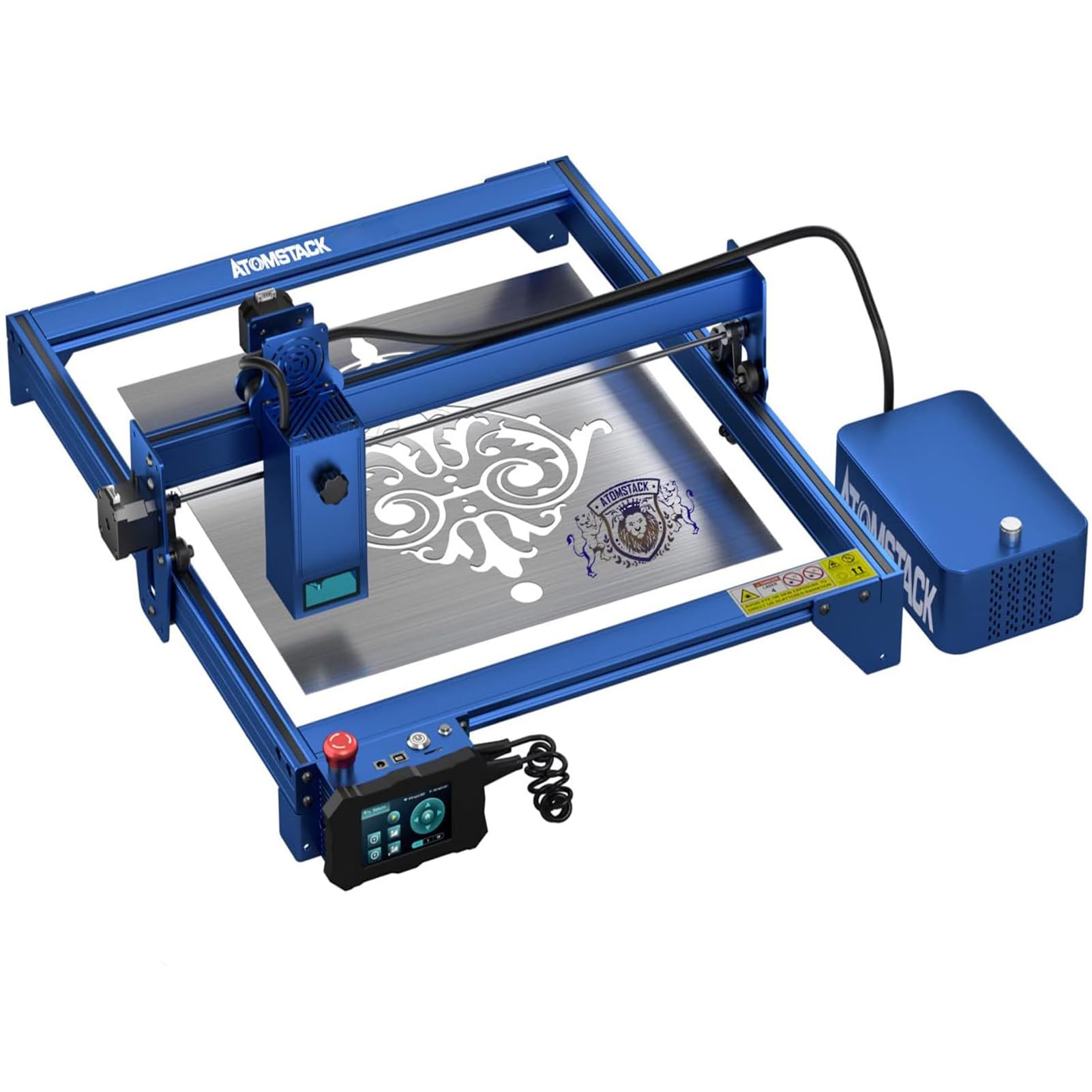 Incisore Laser Chiuso SainSmart Genmitsu L8 20W Con Fotocamera E Supporto Aria – Classe Di Sicurezza 1