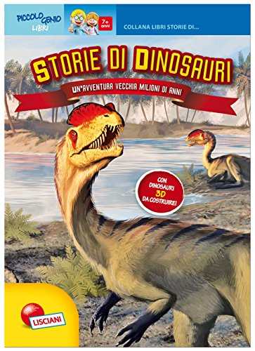 Libro storie di dinosauri con kit 3D