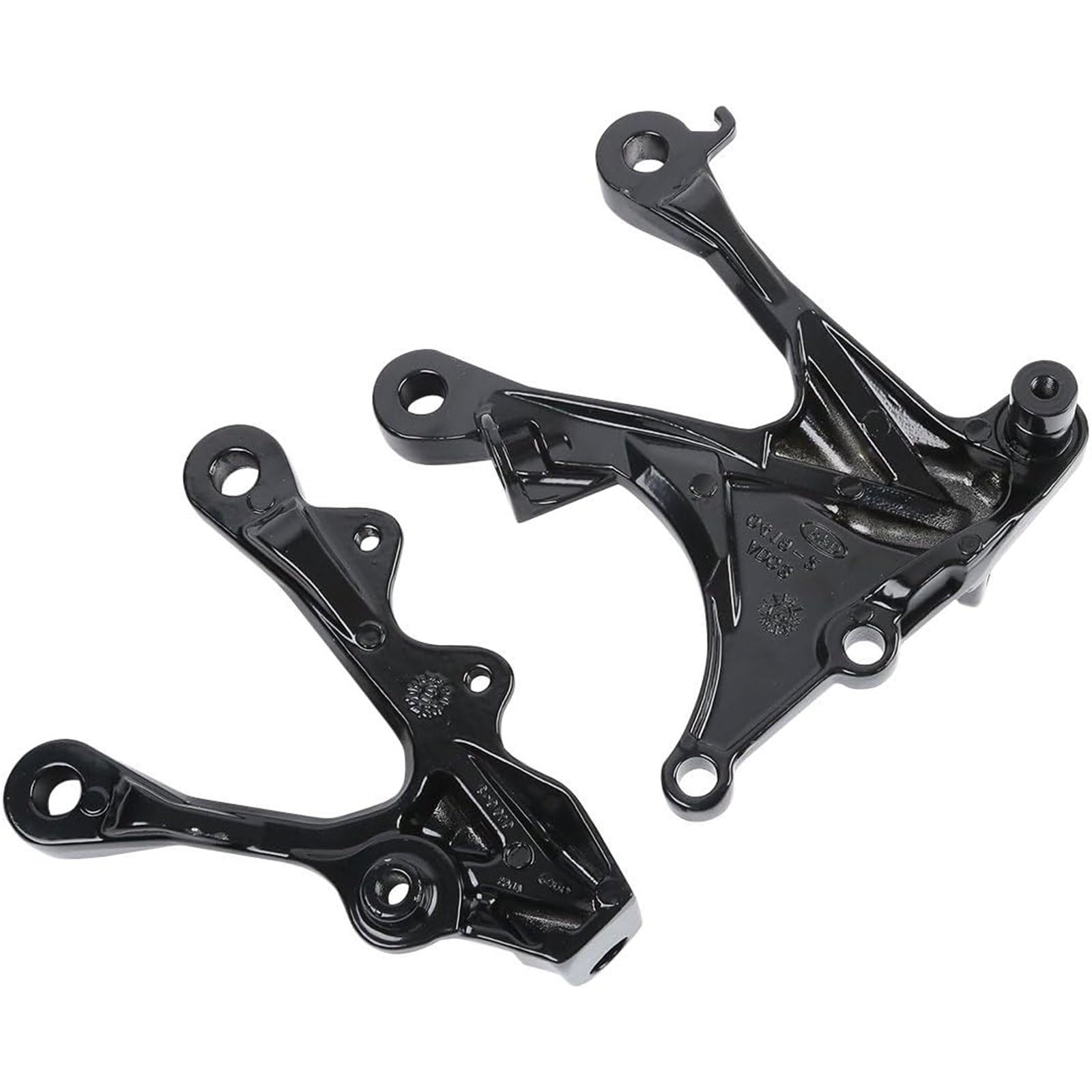 Juego de estriberas delanteras para Kawasaki Ninja ZX6R 2005-2008, ZX636 2005-2006