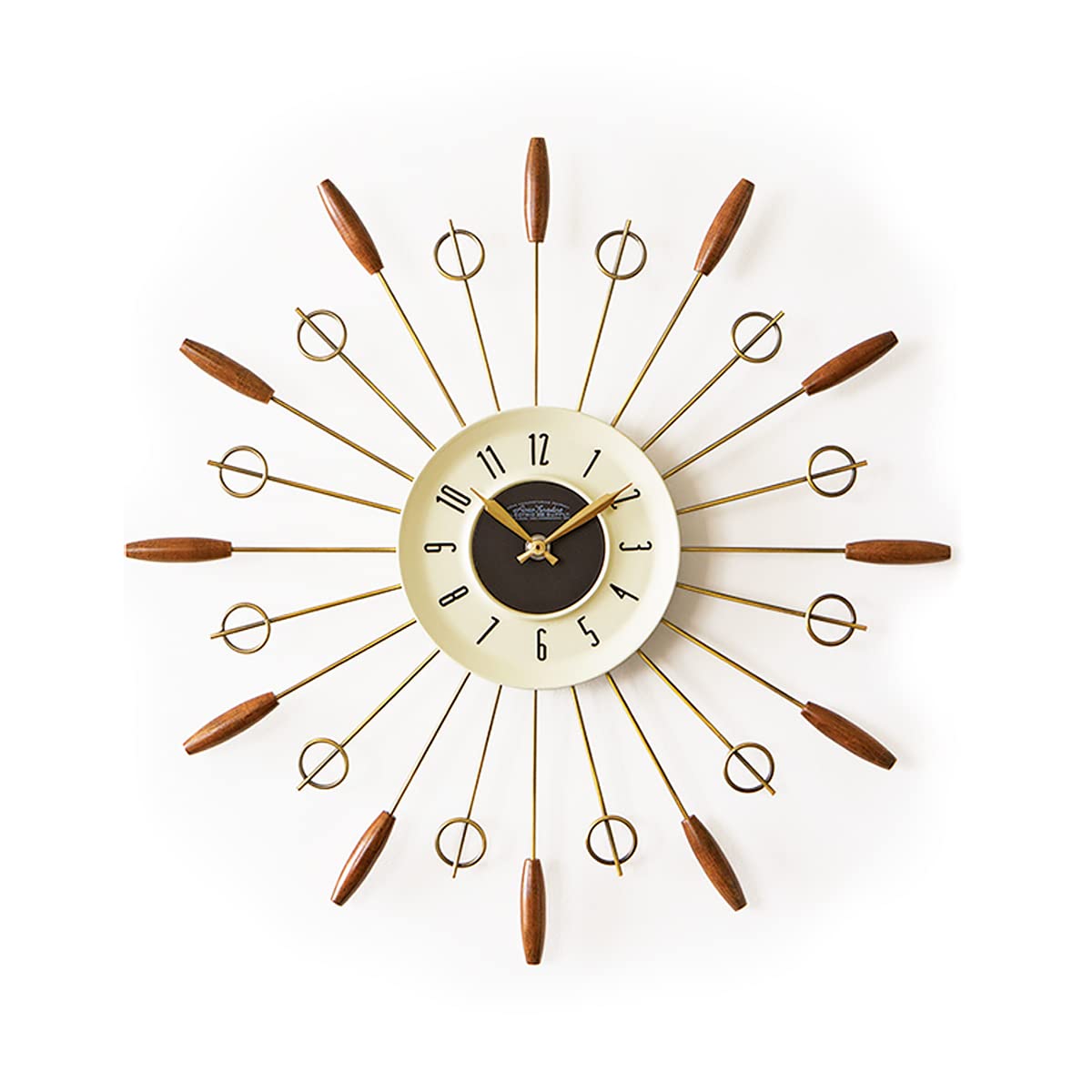 Amazon.co.jp: ACME Furniture 掛け時計 壁掛け時計 MATHEW CLOCK 幅46