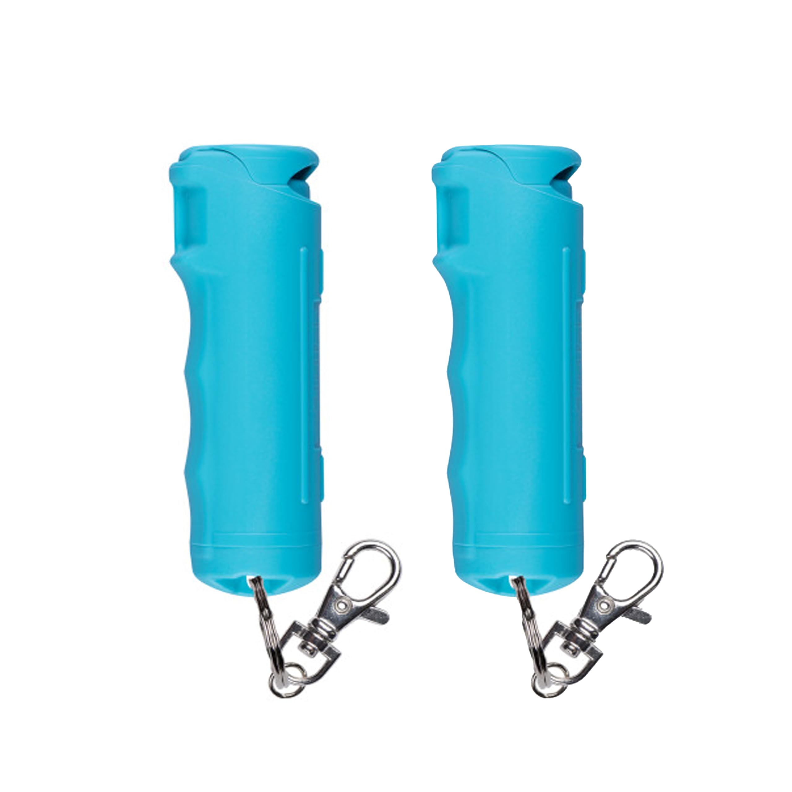 SABRE Pepper Spray - Fast Flip Top, Snap-Clip Keychain, Easy to Use & Carry, Maximum Police Strength OC Spray With UV Dye For Self Defense, 10 Second Spray Time, Finger Grip for Faster Aim,0.54 fl oz