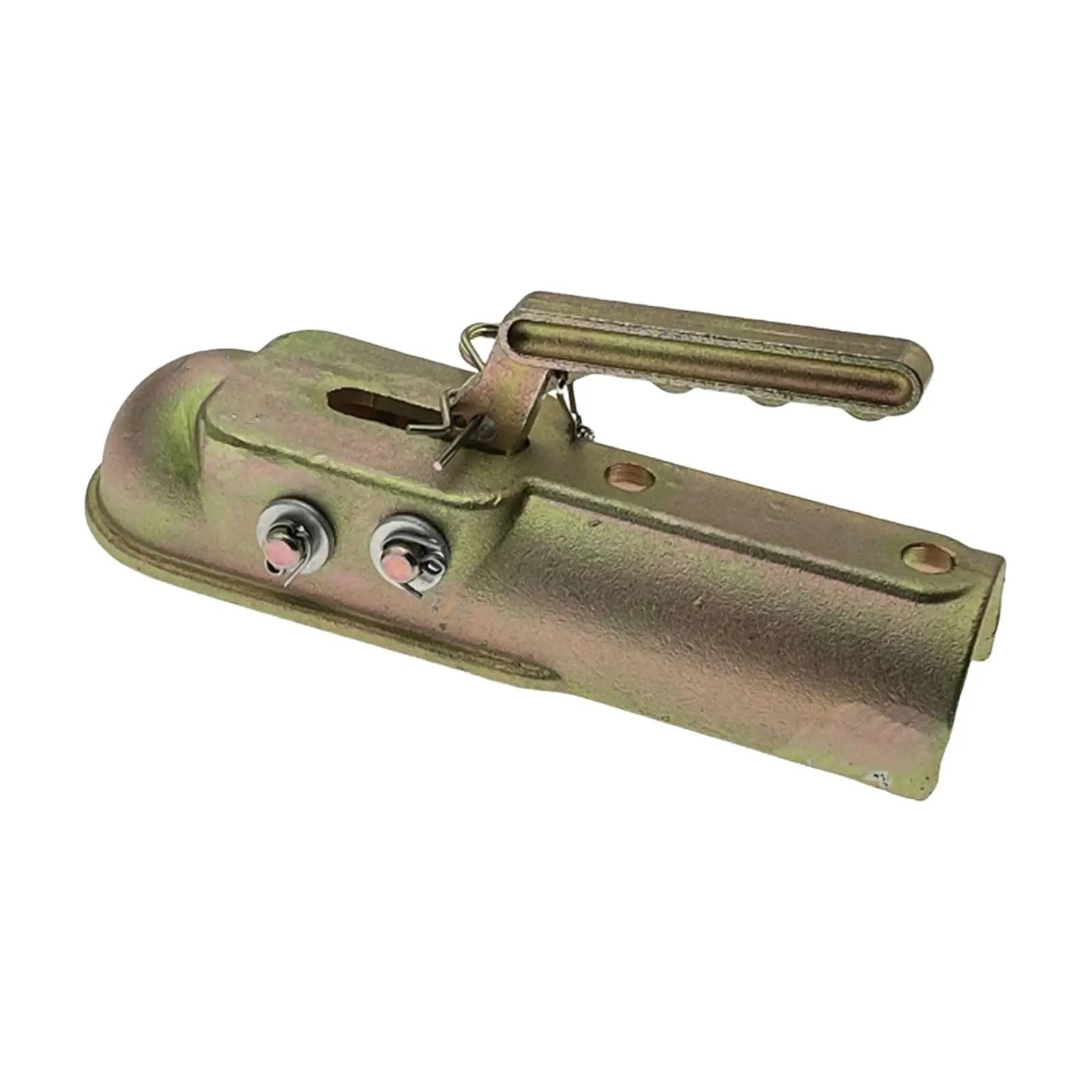 Enganche de remolque Componentes Del Acoplador De Remolque Recto, Acoplador De Bola De Enganche De Remolque De Canal De 2,17 Pulgadas For Remolcar Piezas De Reparación De Vehículos RV Alta capacidad d