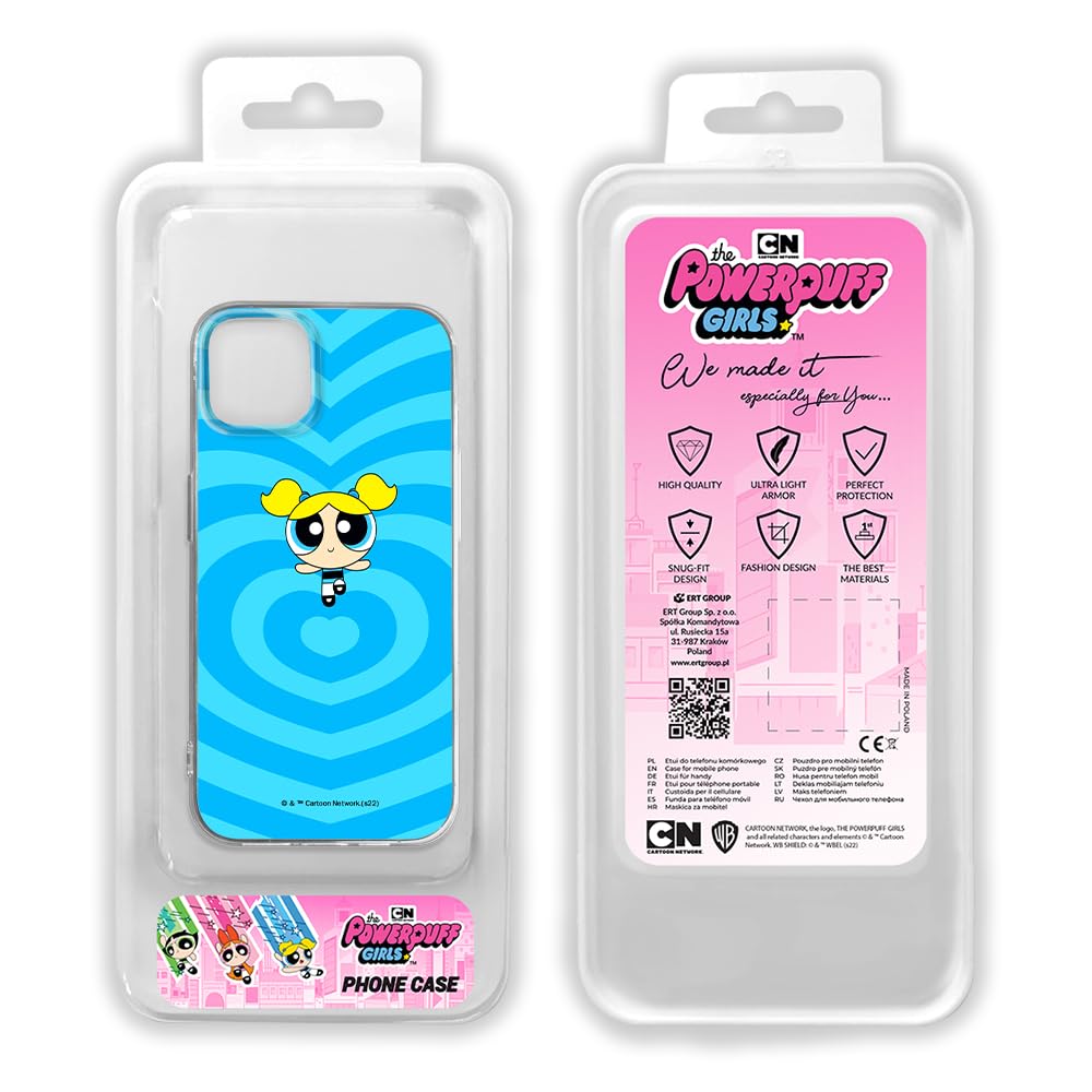 ERT GROUP Mobile Phone Case For Iphone 14 Original And Officially Licensed The Powerpuff Girls Pattern 036 Optimally Adapted To The Shape Of The Mobile Phone, Case Made Of TPU