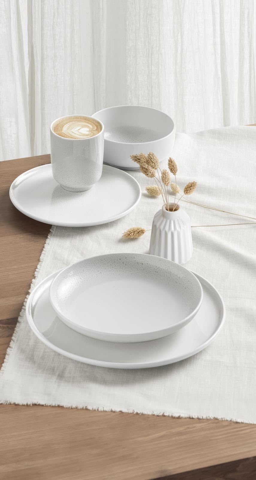 Seltmann Weiden Sento Home Müslischalen 6er Set – Ø 15 cm – Porzellan Schalen für Müsli, Joghurt, Obst & Snacks – Feine Farbstruktur – Spülmaschinen- & Mikrowellengeeignet – Aura Mint