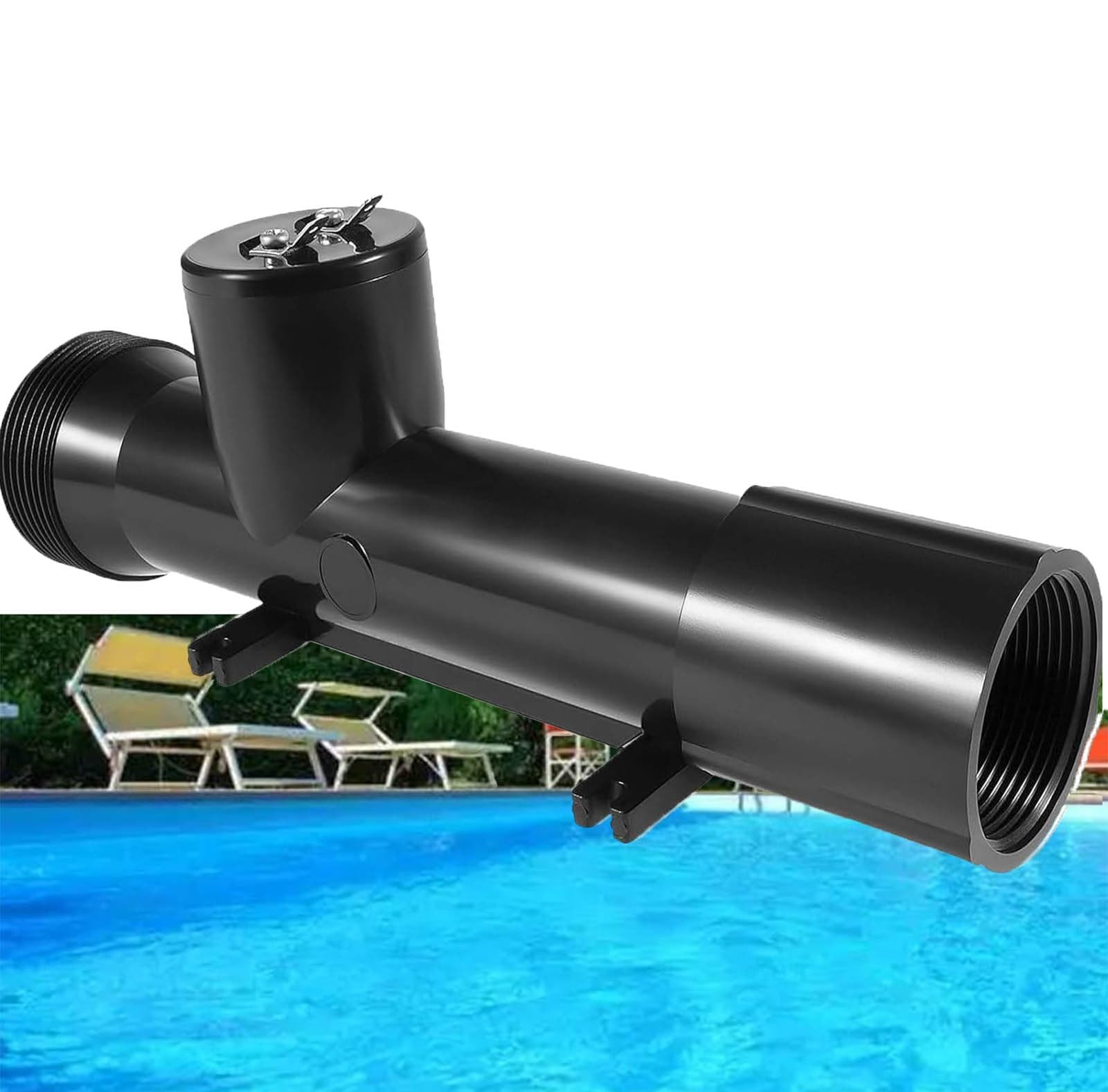 Generico Camera di Ricambio per Ionizzatore per Piscina, Tecnologia di Ionizzazione in Rame E Argento Senza Sostanze Chimiche, Tratta 40.000 Galloni di Acqua