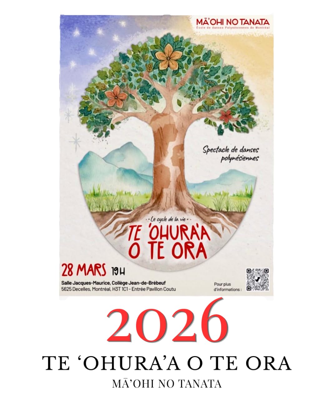 Te 'Ohura'a o te Ora 2026 spectacle Mā'ohi no Tanata et résumé vidéo Edition 2026