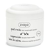 Vista 2 de Ziaja Mascarilla fortalecedora de leche de cabra con queratina, 6.8 fl oz