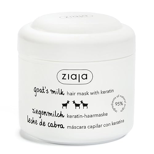 Miniatura 2 de ziaja Cabras Leche Fortalecimiento de la máscara del pelo con Queratina, 200 ml/6.76oz