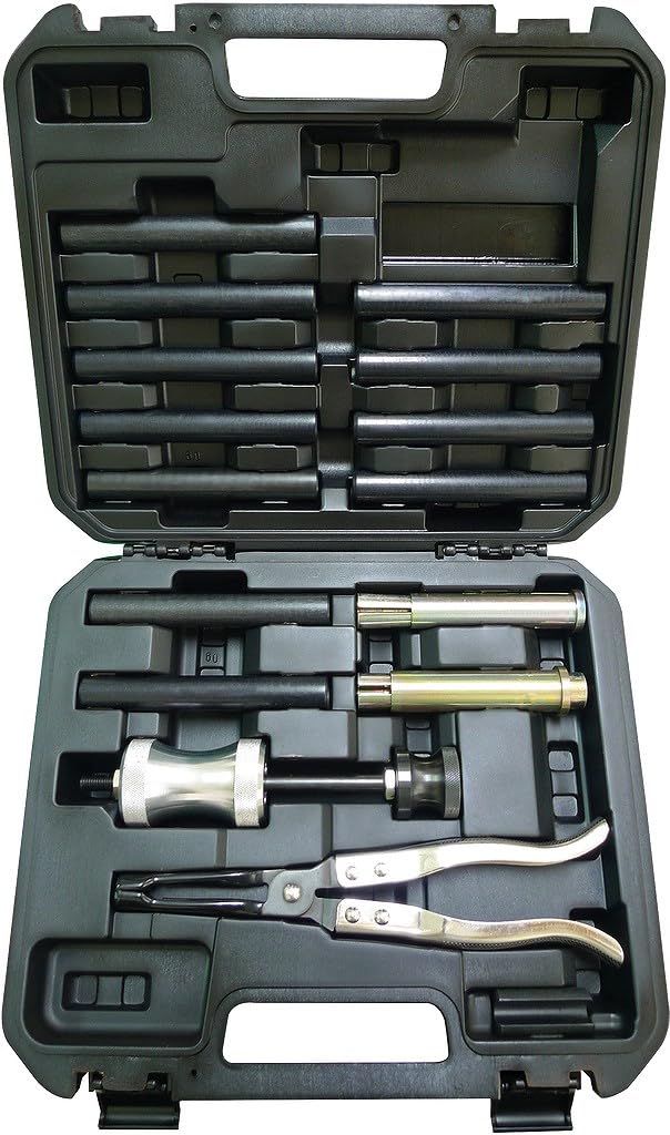 KS TOOLS Jeu d'outils pour Bague d'étanchéité de Tige de soupape, 16 pièces
