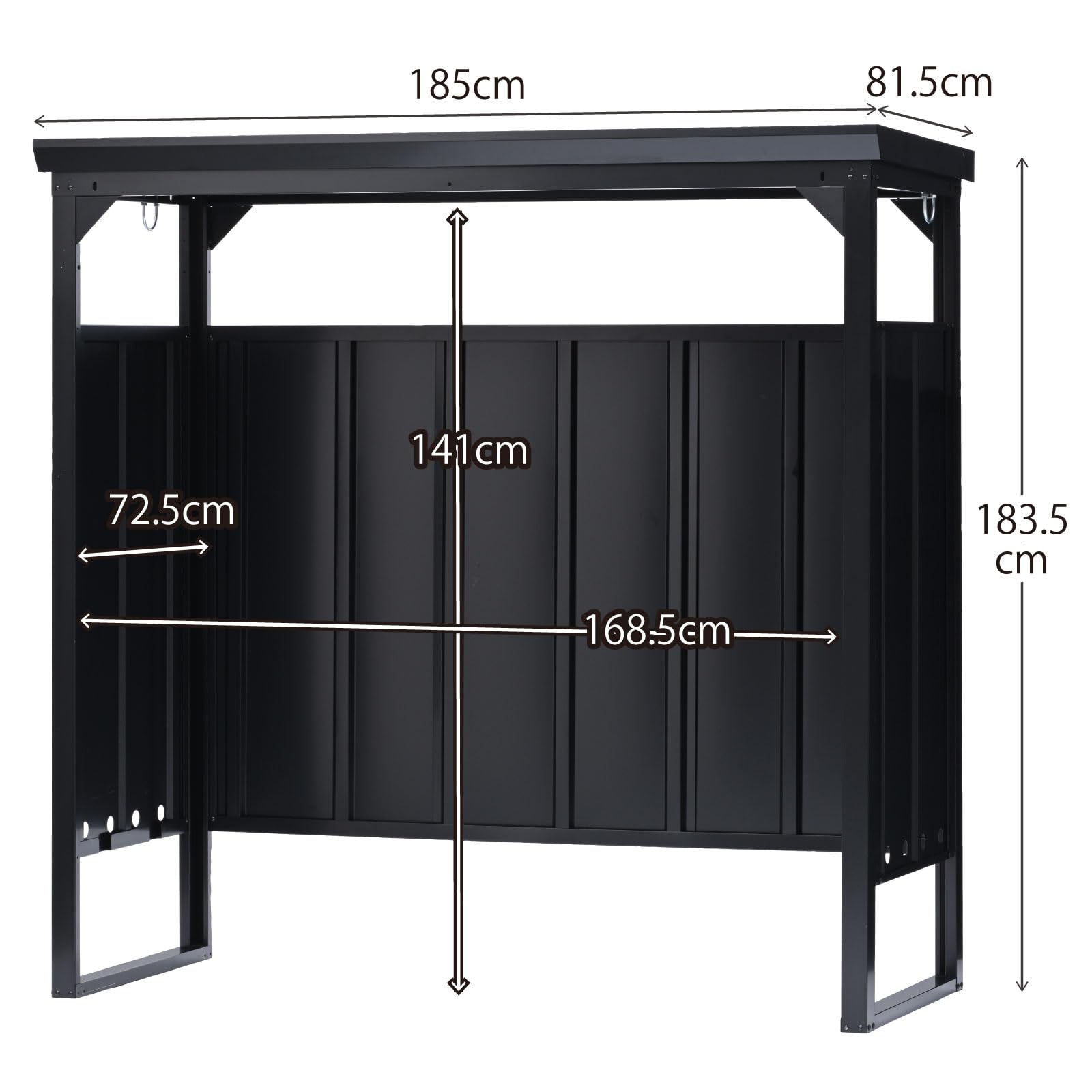 Amazon | グリーンライフ(GREEN LIFE) サイクルハウス 1台用～2台用