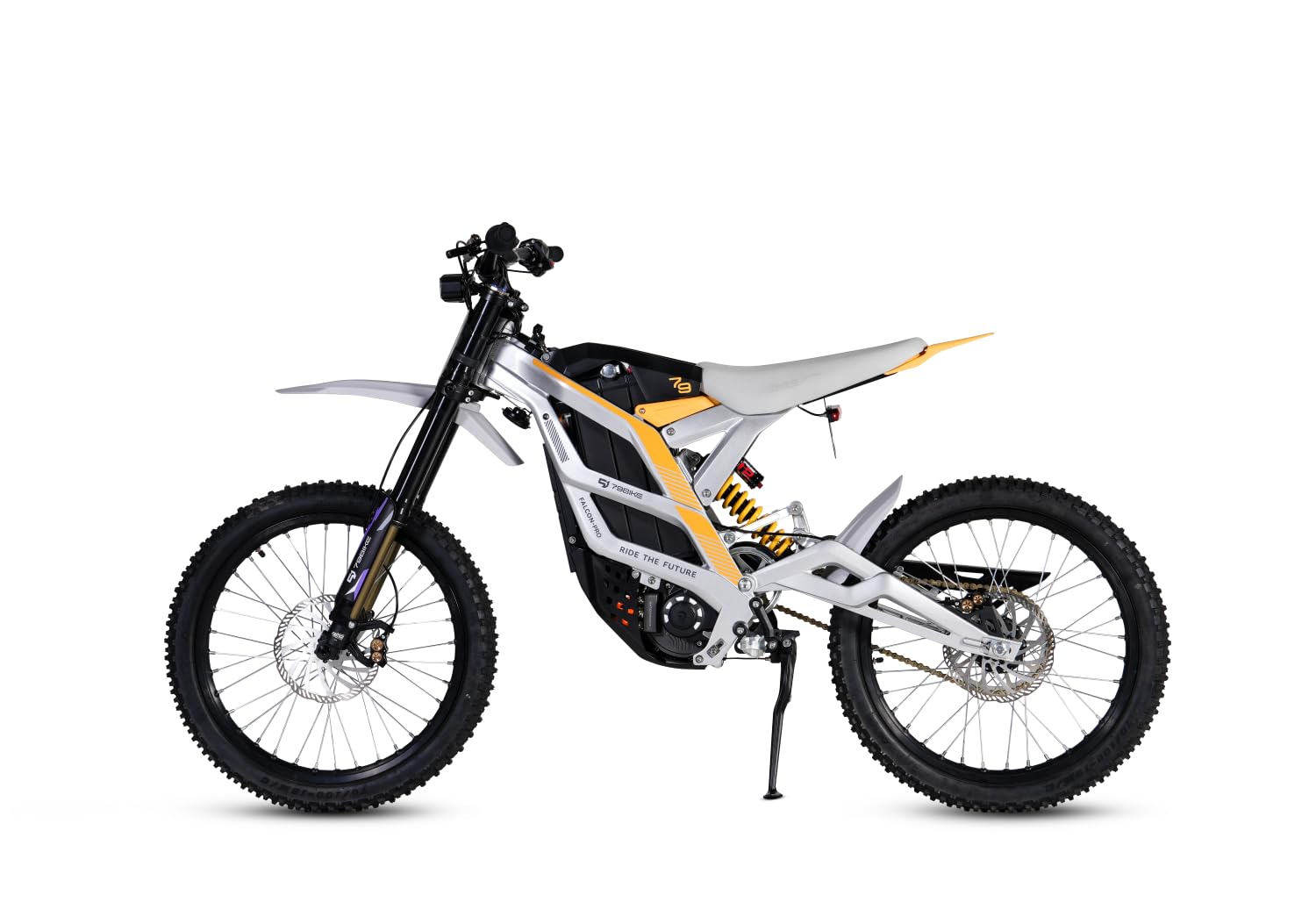 79Bike FALCON-PRO Electric Dirt Bike For Adult, Mid-Mounted Motor, 72V 35AH Battery, Fastace 2.0 Fork, NFC, Full Suspension, Hydraulic Brake, Mountain Bike