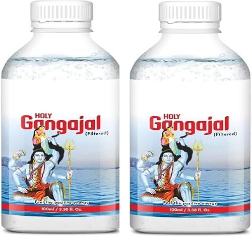 Pure Ganga Jal Holy Water - 100ml (Pack of 2) | Perfect for Ritual Use