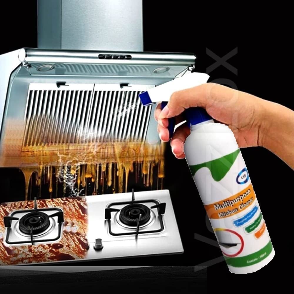 KGLIO Kitchen Cleaner Spray Oil & Grease Stain Remover Stove & Chimney Cleaner Spray Non-Flammable Nontoxic Magic Degreaser Spray for Kitchen Gas Stove & Grill & Exhaust Fan (500ml) (Spray) (B0DG5VWQN4) Amazon Price History, Amazon Price Tracker
