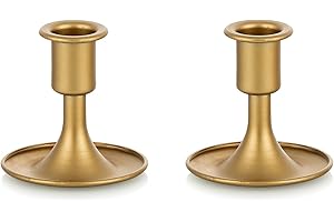 Romadedi Gold Candle Stick Candle Holders
