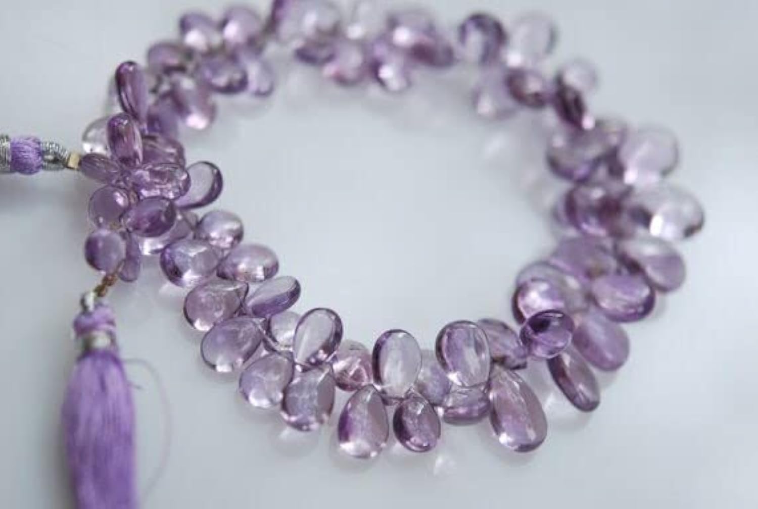 Briolettes améthyste rose 6-9 mm pour créer vos propres bijoux bohèmes chics