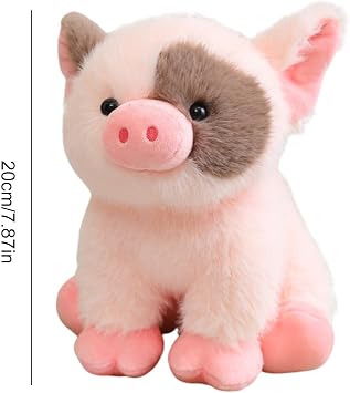 Stuffed Toys Cute Cuddly 7.87 Inch Home Decoration | Plush Animal Doll Toy for Kids Boys Girls Adult Birthday Bedroom Game Room Office Couch Car