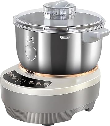Dough Maker,with Measuring Cups, Spoons, Dough Kneading Machine, Timing,Touch Panel,Dough Proofer, for Home,with Ferment Function, Non-Stick Stainless Steel Dough Flour Mixer