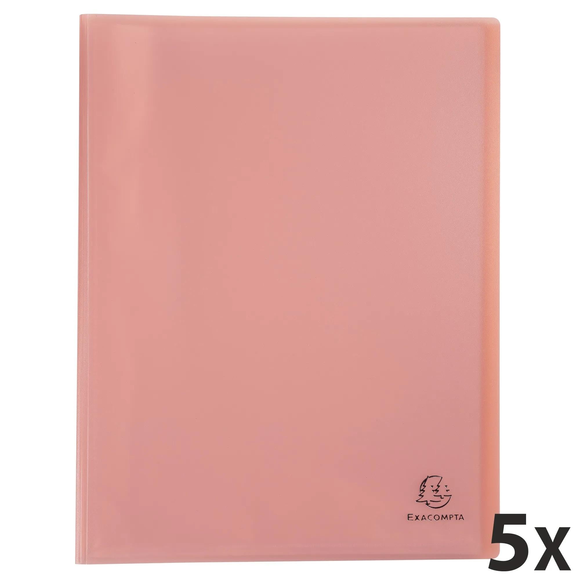 Exacompta 10 Sichtbücher Chromaline Pastel A4 40 Hüllen