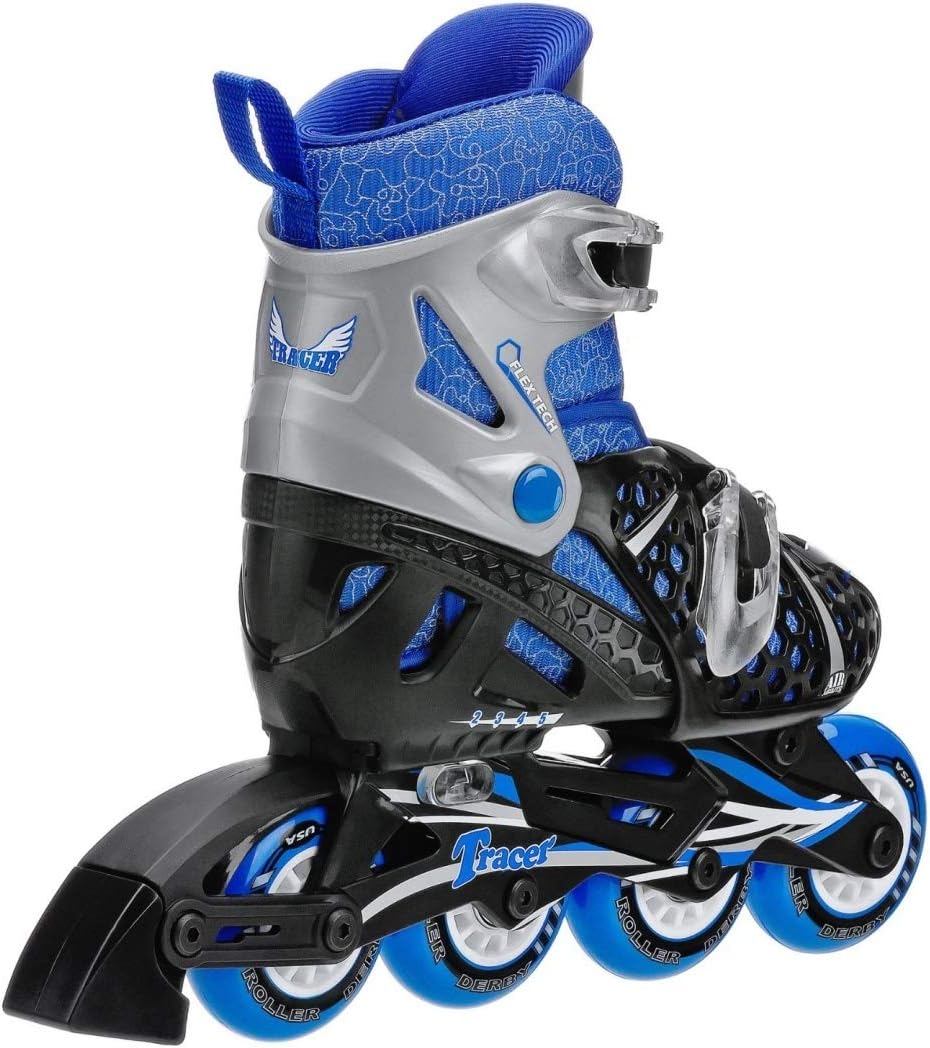 Roller Derby Boy's Tracer Adjustable Inline Skate