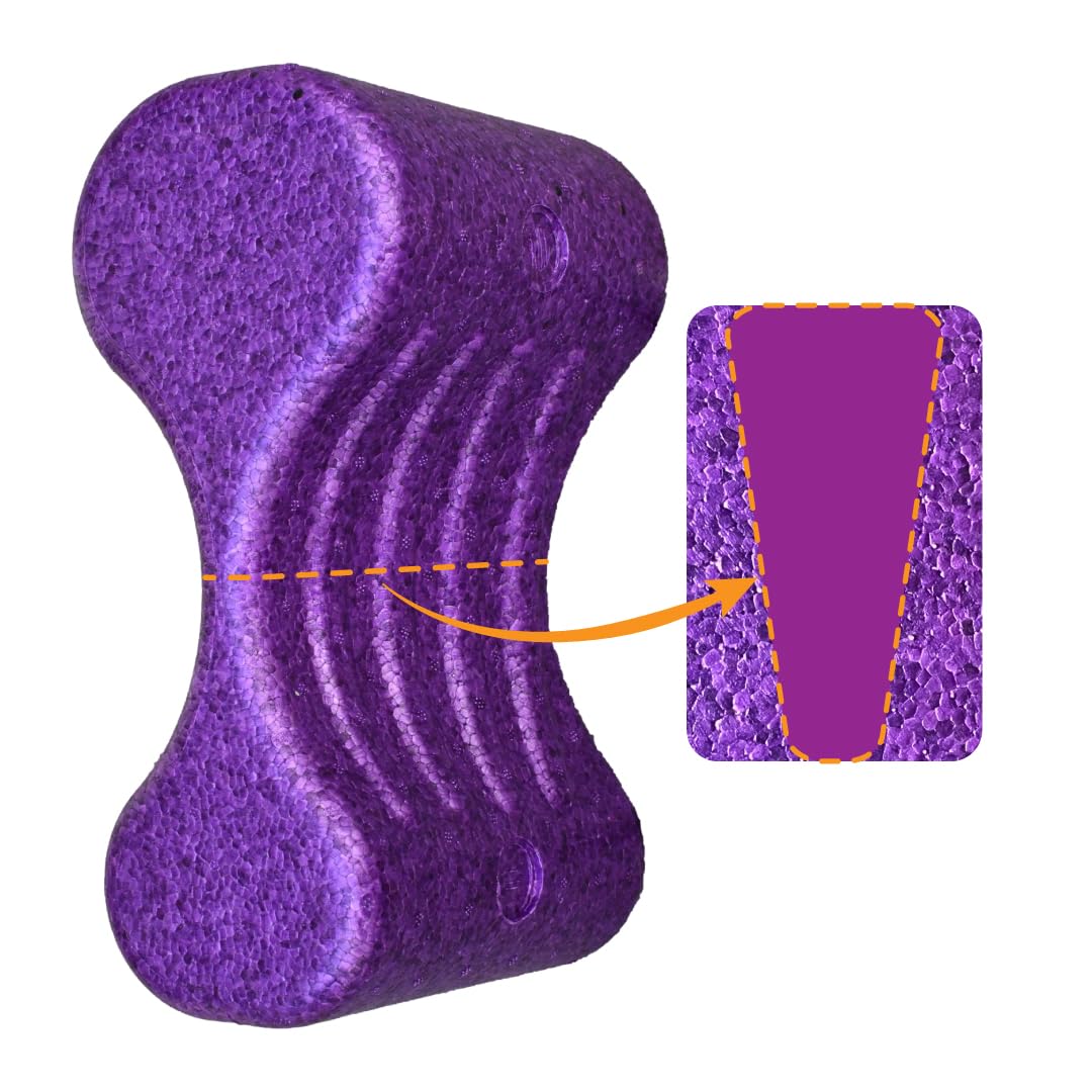 Taper8 Swim Training Pull Buoy by Ray-Board: No-Slip, Ergonomic, Premium, Pool aid, Leg and Hip Support, Performance