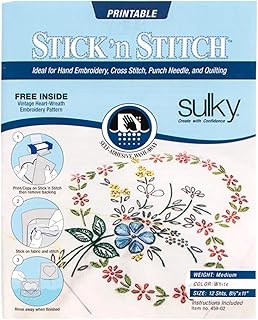 Sulky Stick N Stitch stabilizer