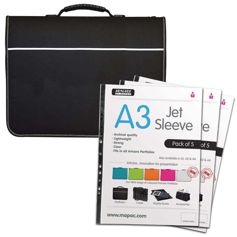 Quartz Portfolio and Jet Sleeves Bundle (15, A3)
