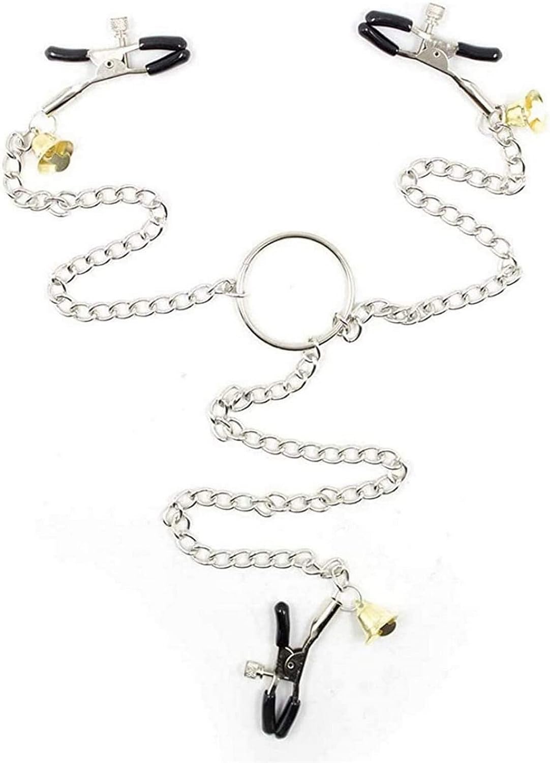 HSBHSJ Bed Funny Fashion Adjustable Nipple Clamp Punk