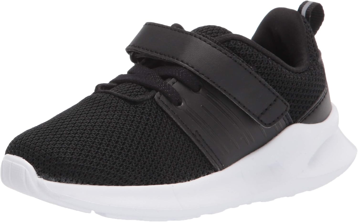 The Children's Place,baby-boys,Jogging Sneakers,Uniform Running Sneakers,Black,13 Little Kid