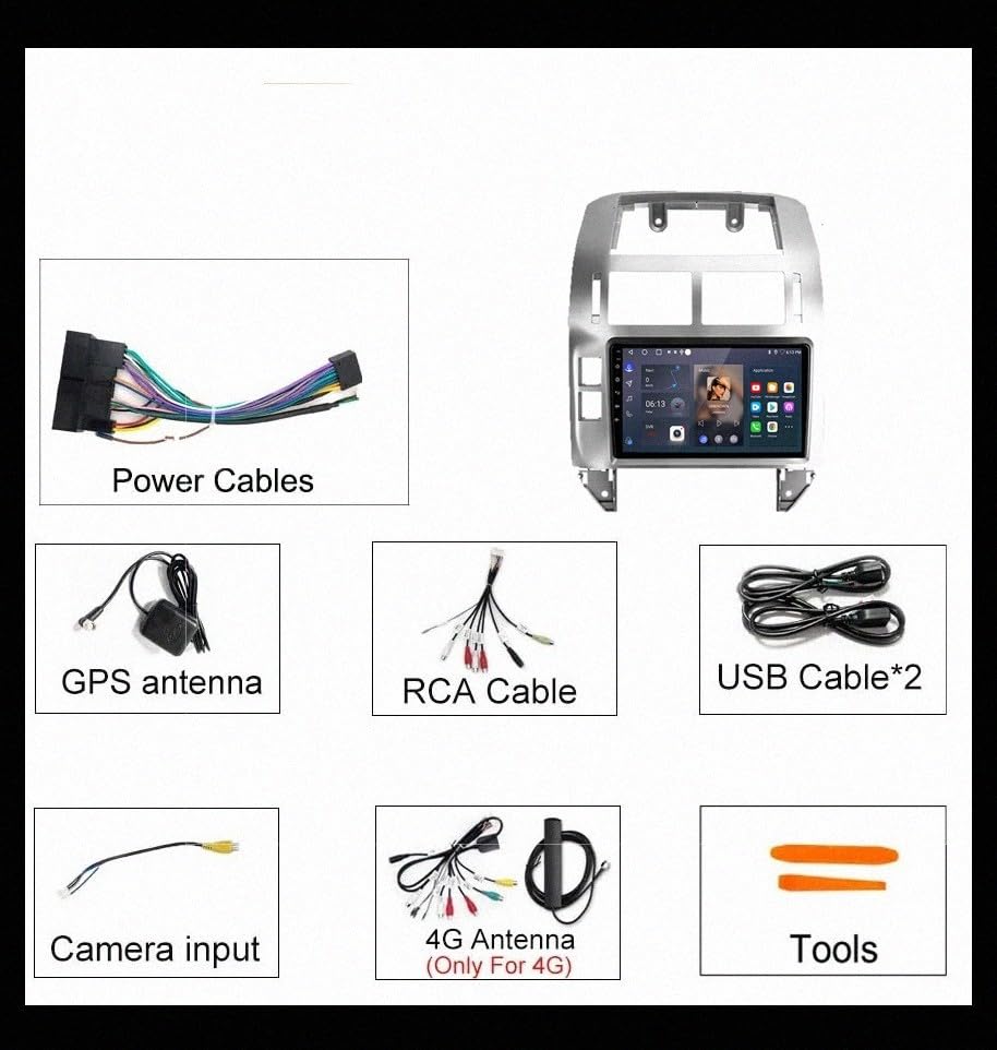 Navegación GPS 2 DIN compatible con Citroen C1 2016-2020 y Android Auto inalámbrico 7