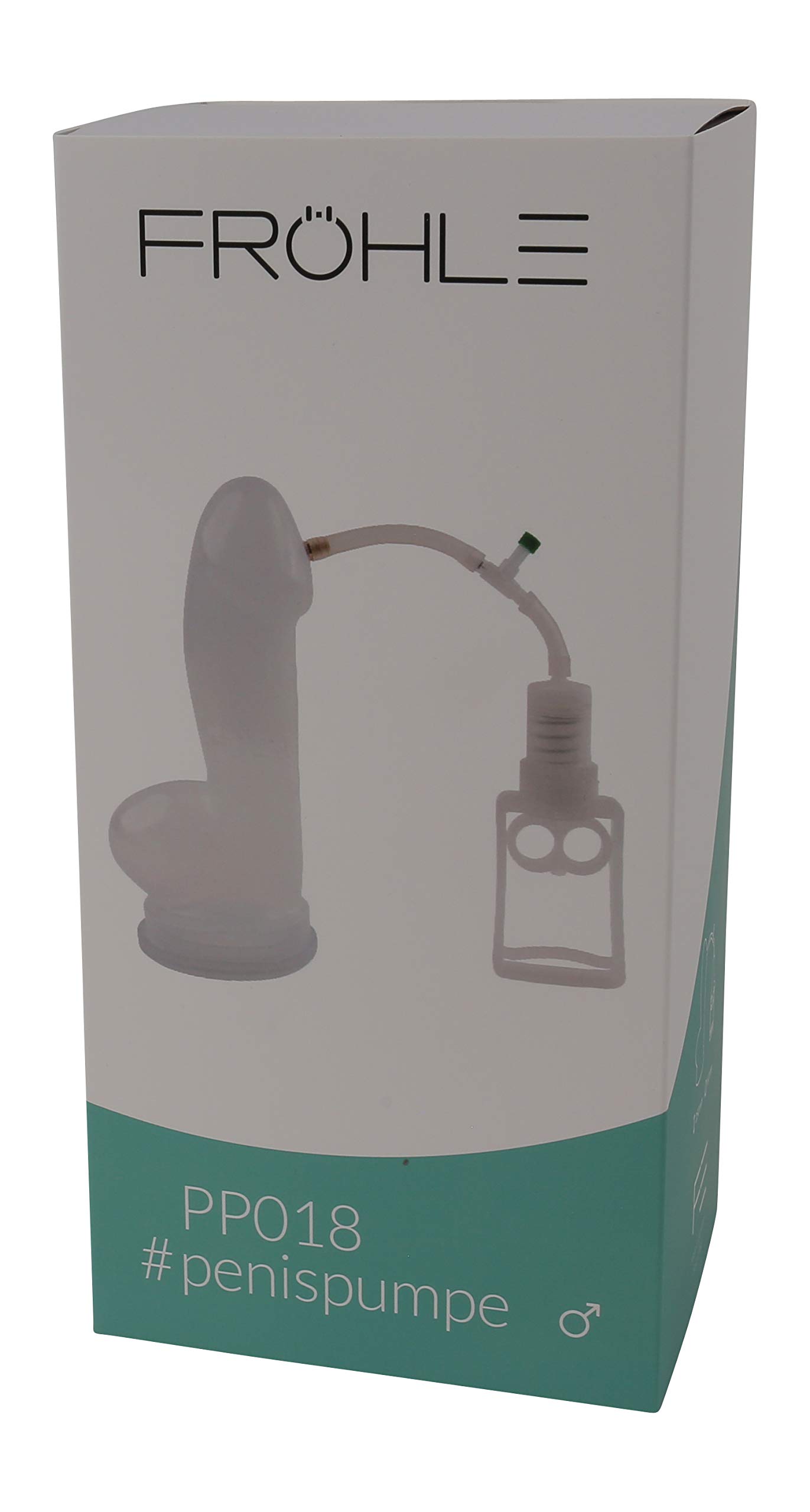 Fröhle Realistica Pompa del Pene Xl Professionale, Trasparente - 300 g