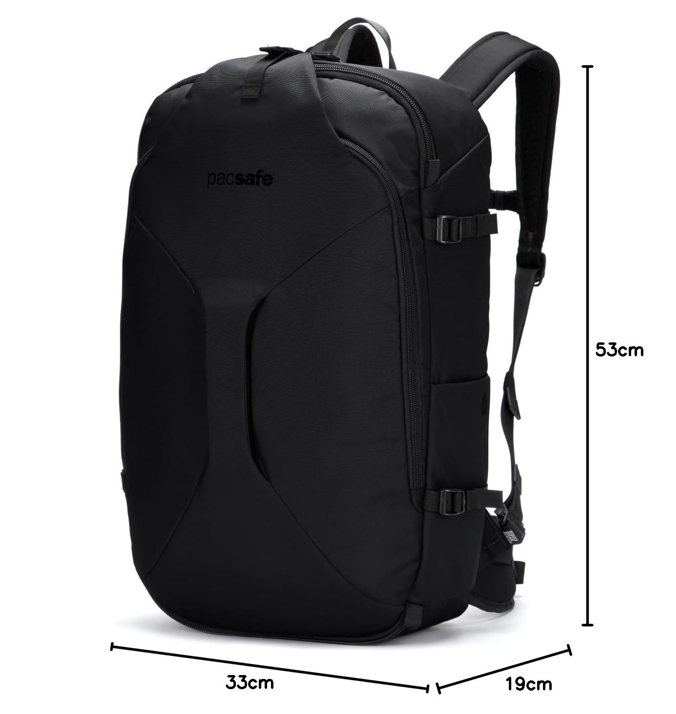 Pacsafe EXP45 Carry-On Travel Pack Black