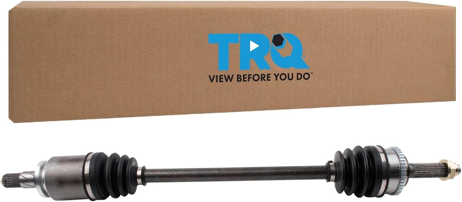 TRQ Rear Left CV Axle Assembly Manual Transmission Compatible with 2000-2004 Subaru Legacy Outback 2004-2006 Subaru Baja