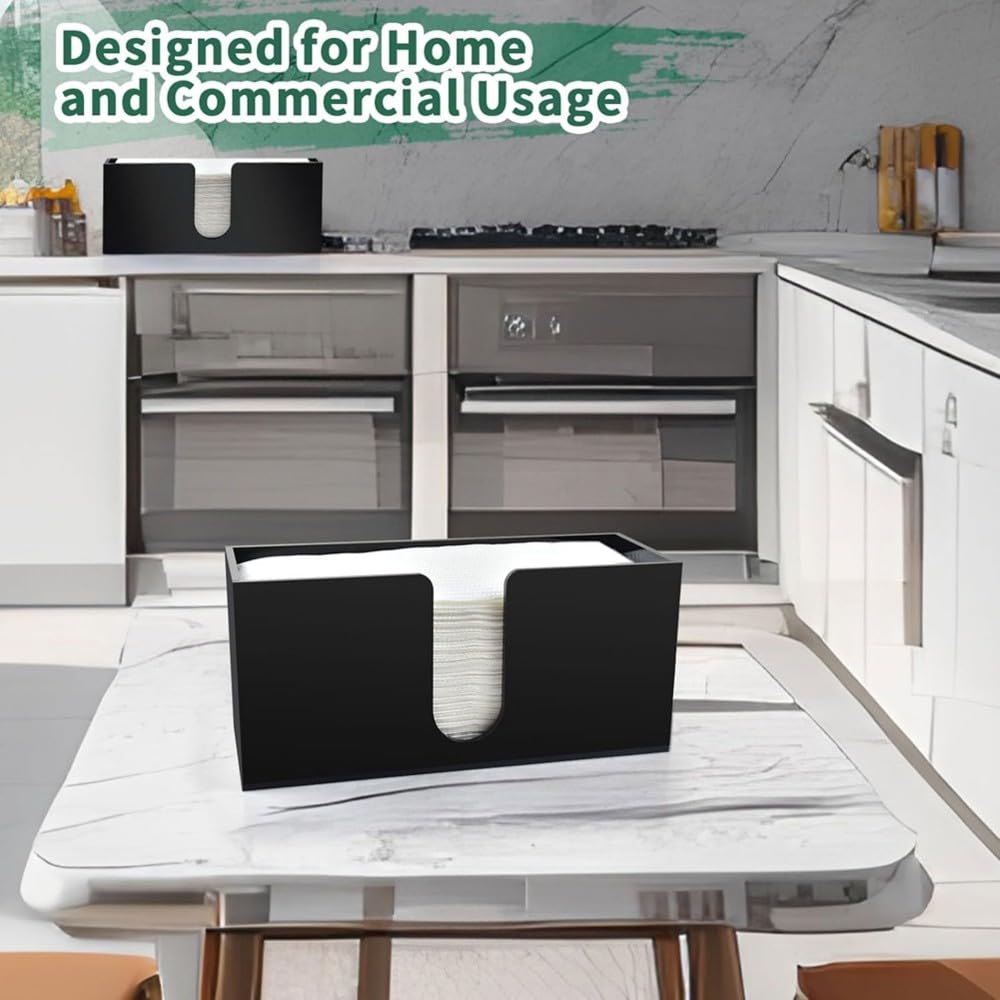 Soporte de Servilletas de Mesa de 4 Piezas, Dispensador de Toallas Sanitarias, Soporte de Servilletas, Dispensador de Servilletas, Dispensador de Tejidos de Encimera.