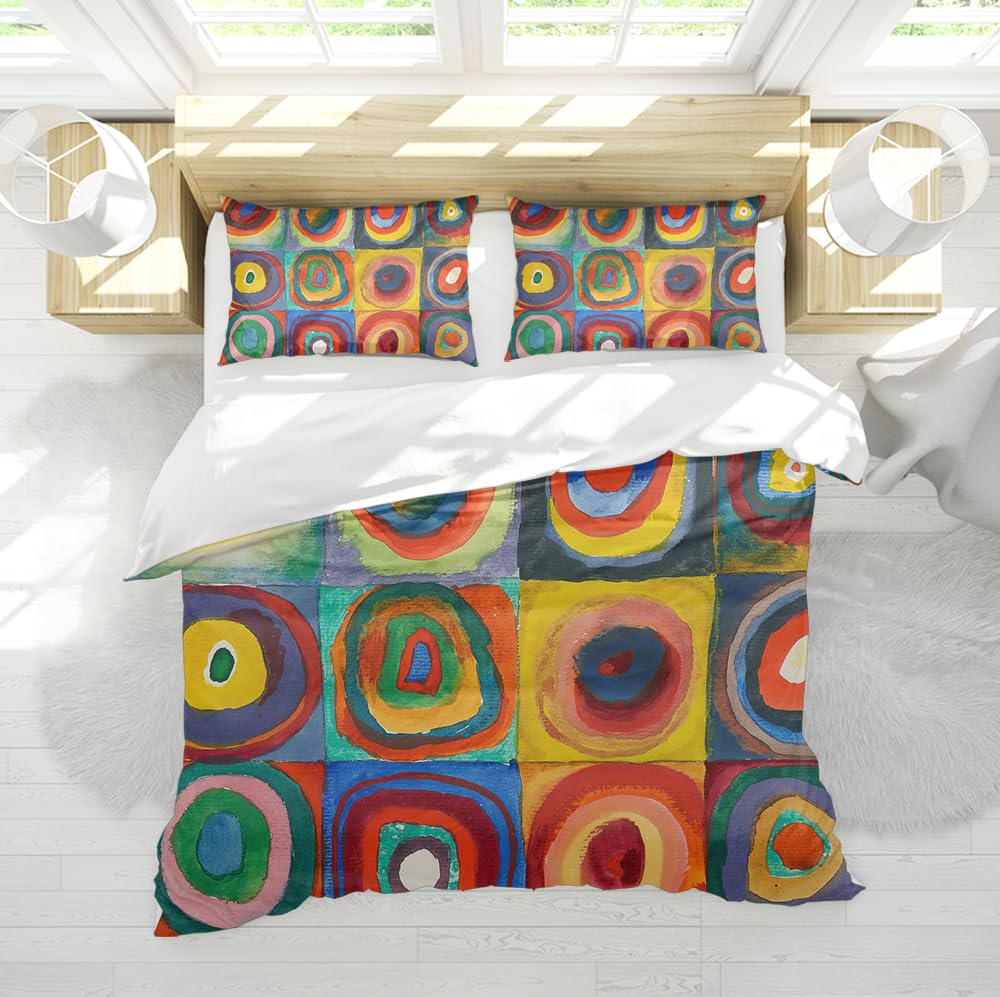 Housse couette colorée 260 x 240 cm pour illuminer votre chambre moderne