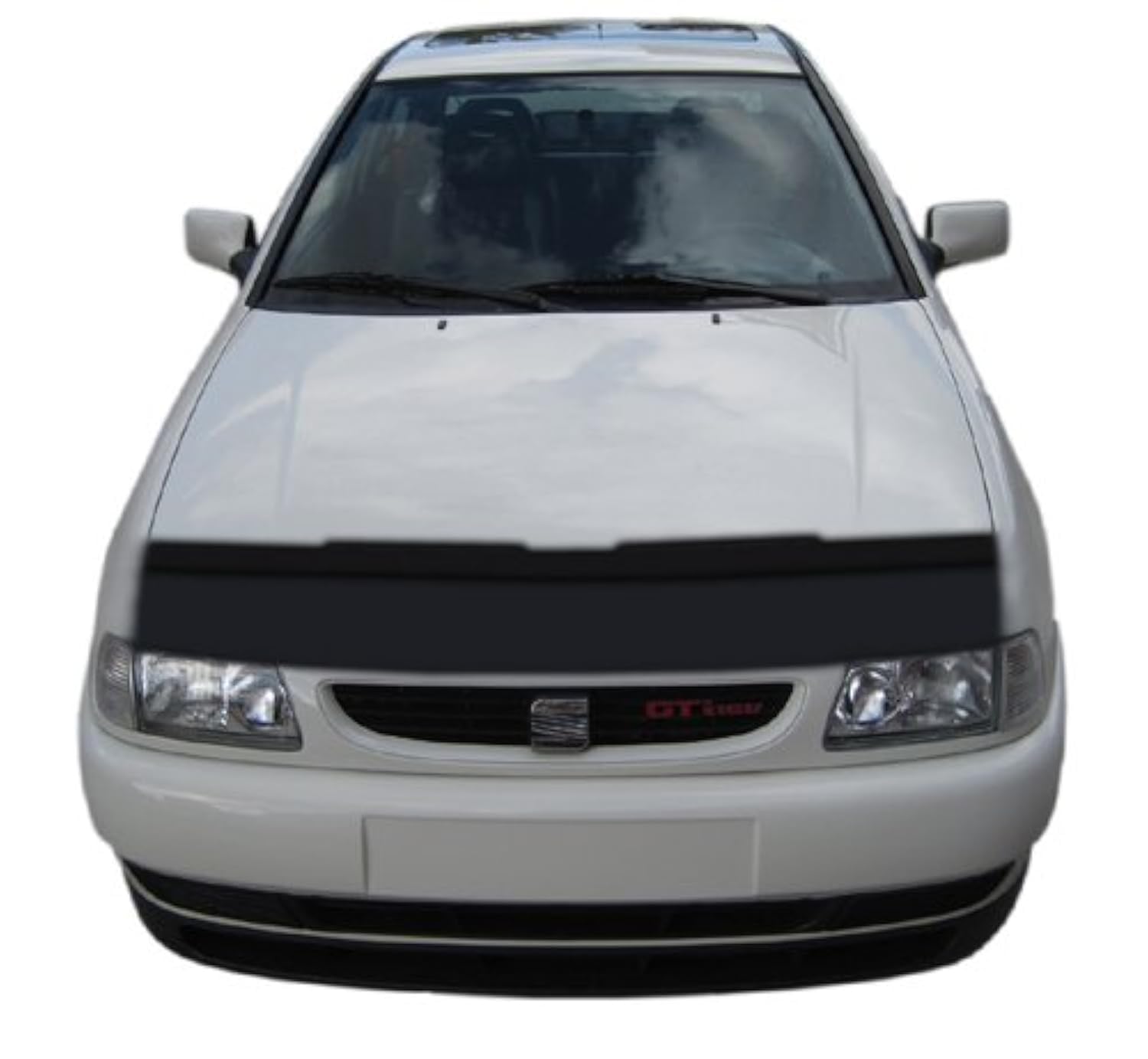 AUTO-STYLE Protector capó compatible con Seat Cordoba/Ibiza 6K 1993-1999 negro