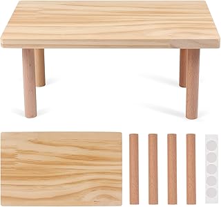 balacoo Hamster Platform Small Animals Wooden Play Stand Hamster Accessories Hamster Playground Hamster Play Board Hamster Cage Hamster Play Platform Hamster Hideout Bracket Second Floor