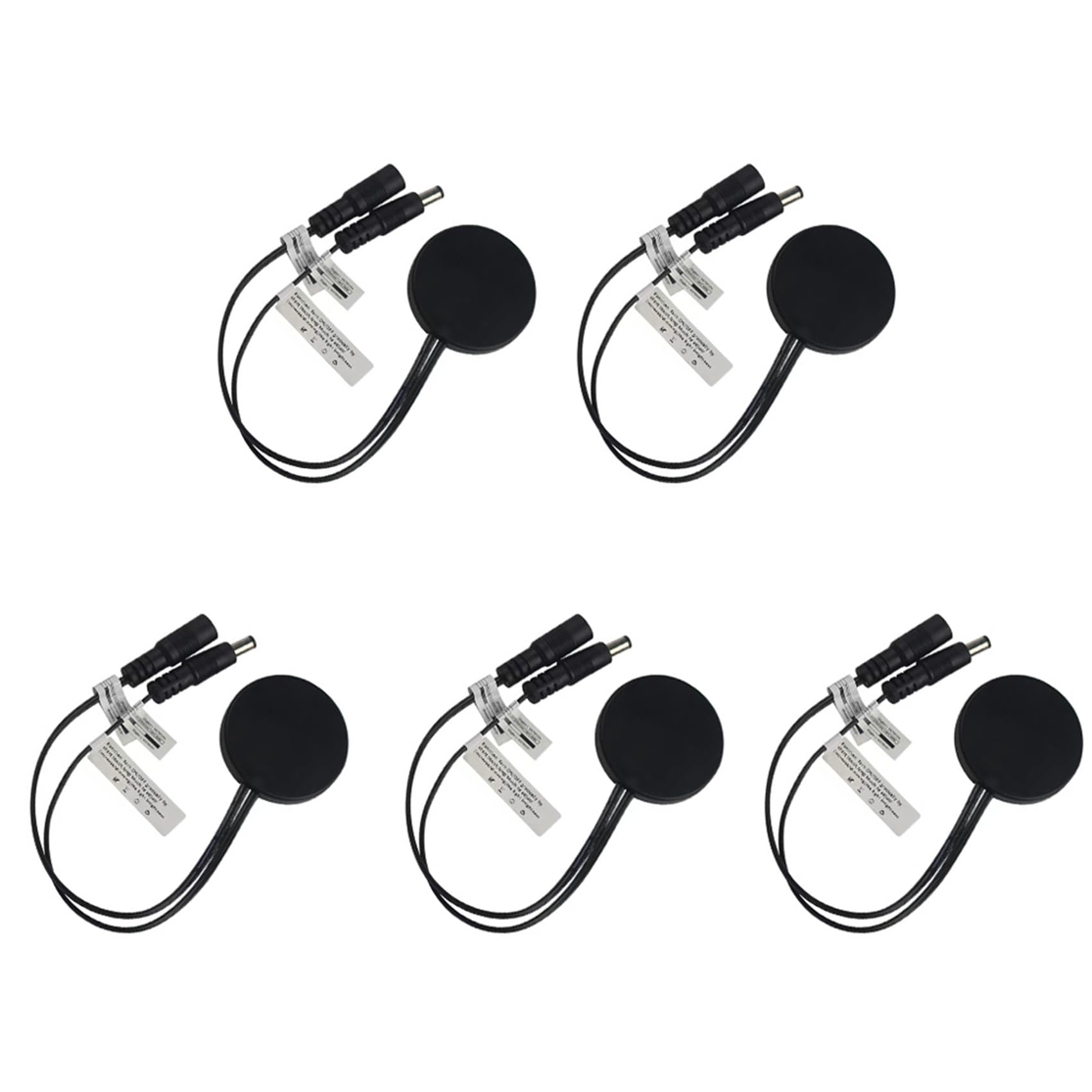 Jnchdghwa Black 5X Wood Panel Led Touch Sensor Dimmer Switch Hidden Switch Touch Switch For Led Strip