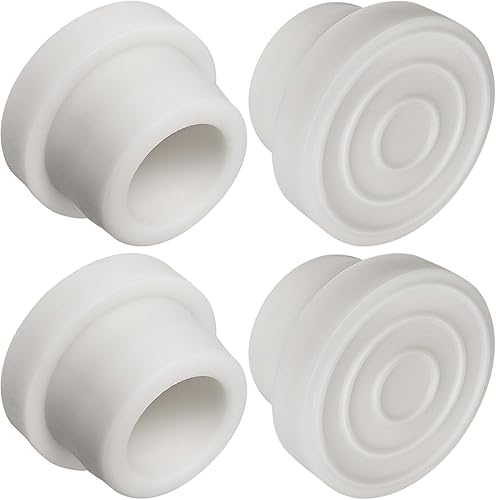 Escalera universal para piscina de 1.9 pulgadas, tubo estándar de escalera de piscina enterrada Tapa de goma para parachoques interior tapón