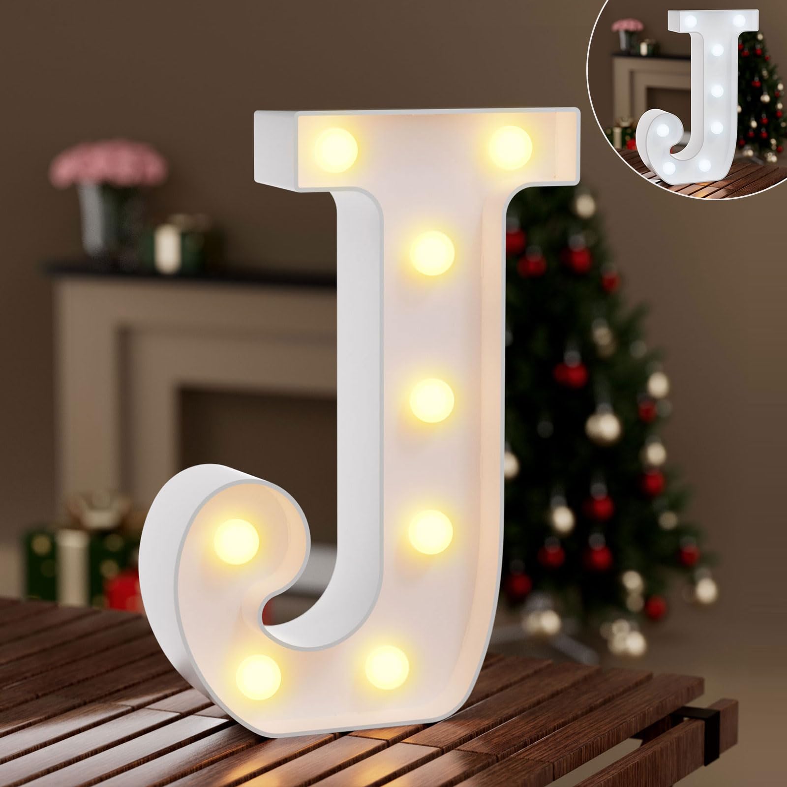 Ledido LED Light Up Marquee Numbers Sign - Cool & Warm Light up Numbers for 40th Birthday Decorations, LED Number Lights for Wedding Anniversary Grad Home Bedroom Table Wall Party Decor, Number 40 — view 117