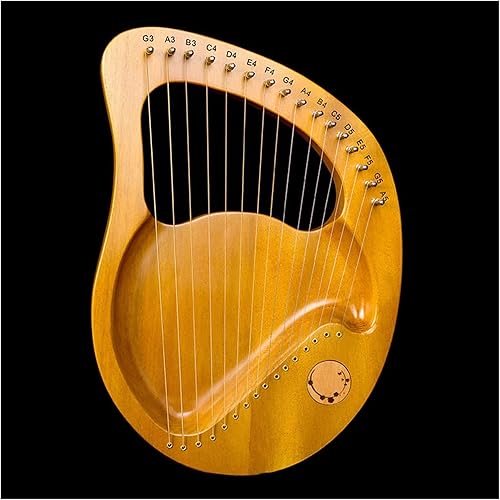 Lyre Harp Professional Lira Piano Harp Music Wooden Chinese Classical Lyre Harp (Color 16 tone Style 2)