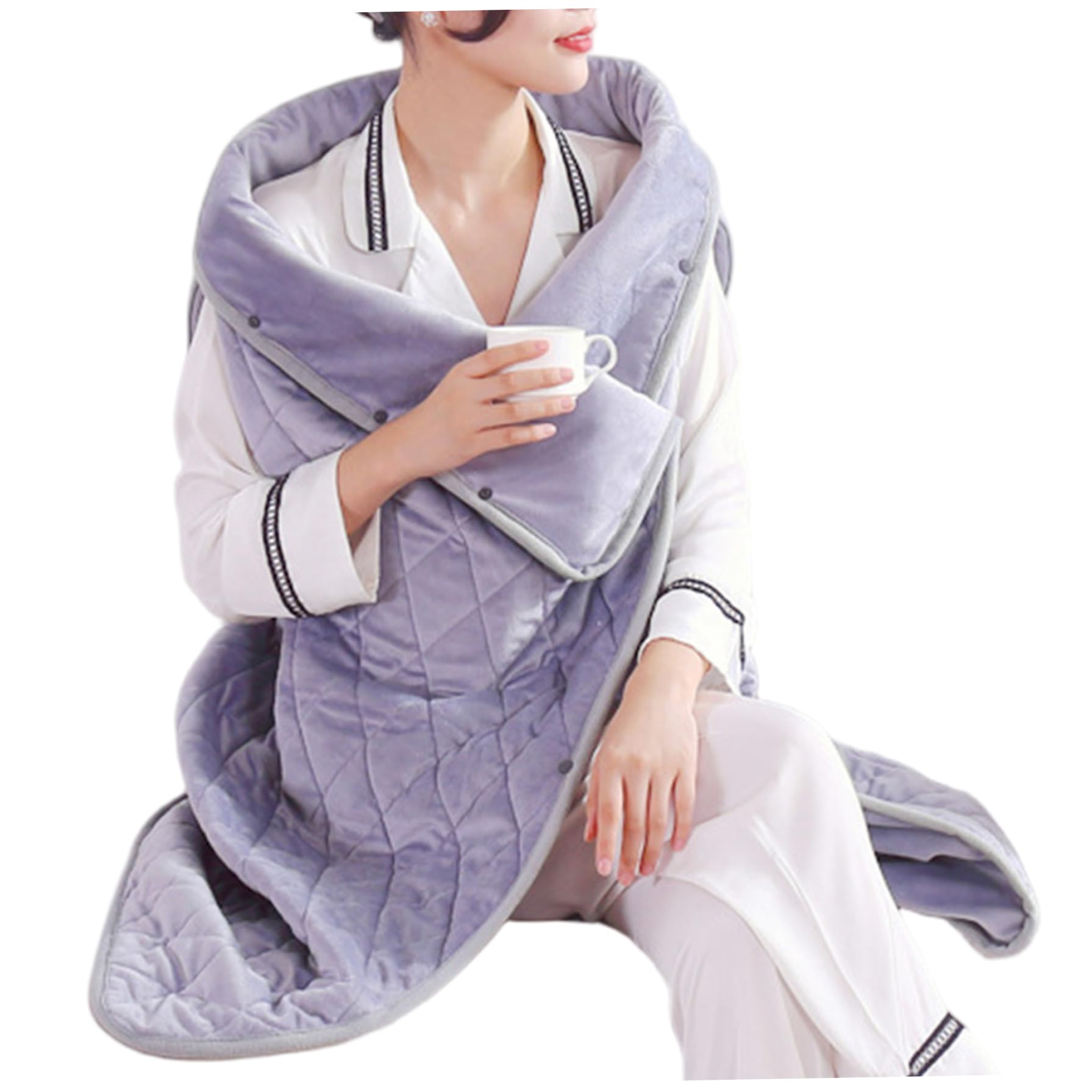 Couverture chauffante portable extérieure et plaid électrique auto