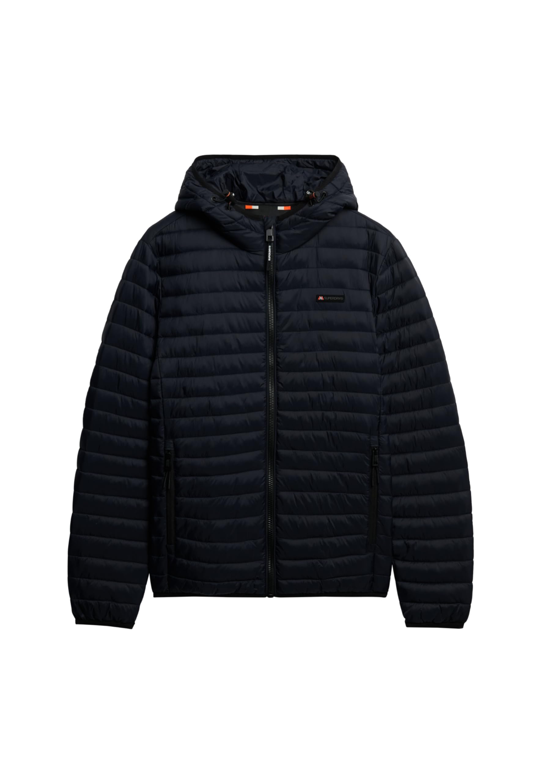Superdry Hooded Fuji Lite Jacket (UK, Alpha, M, Regular, Regular, Jet Black)
