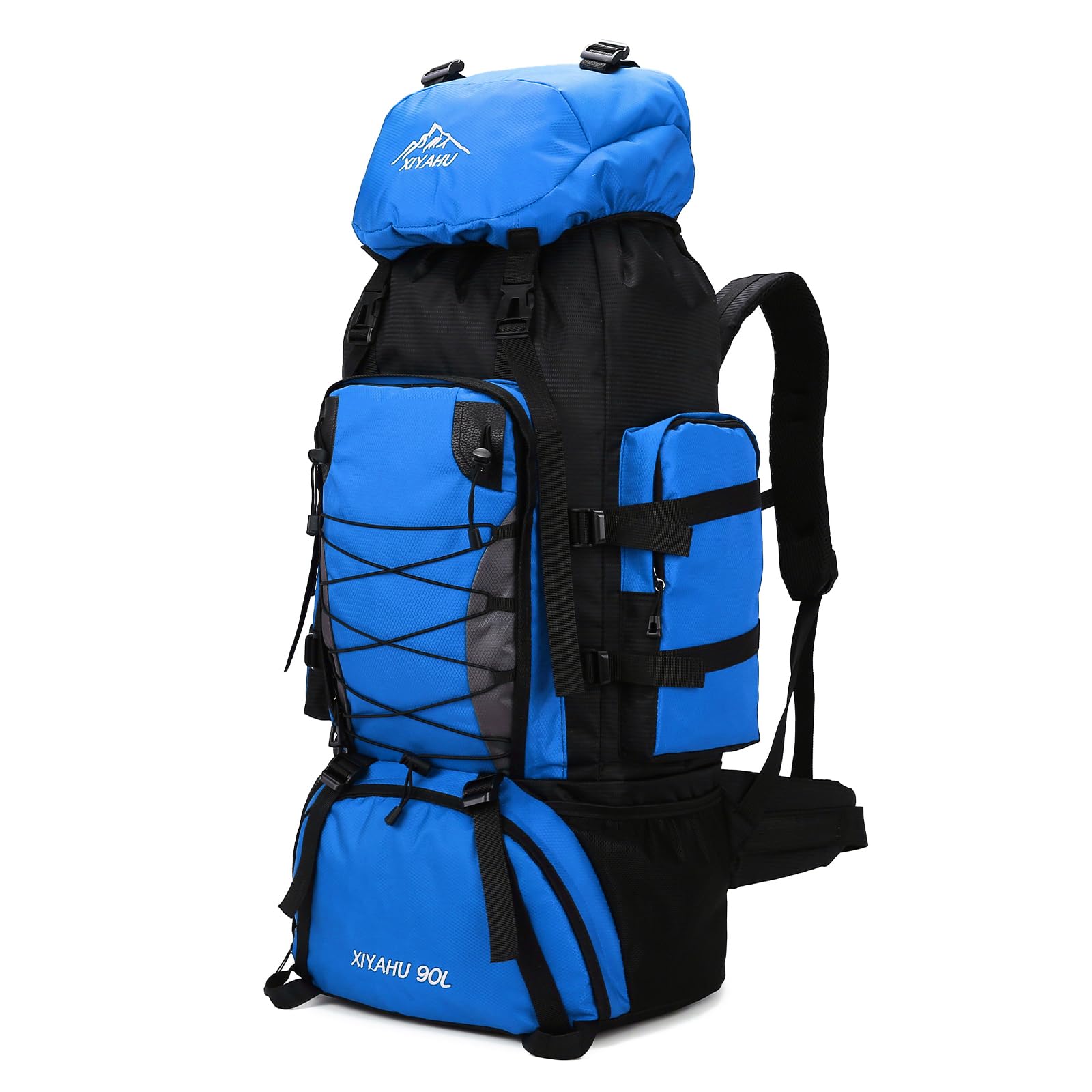 CINGHI LUSSO Hiking Backpack 90L Rucksack for Men Women Waterproof Backpack for Travelling Large Camping Trekking Bags Outdoor Daypack Travel Back Pack