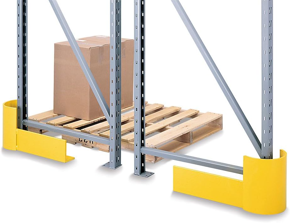 Wildeck Steel Pallet Rack Protector - 26"Wx4"Dx12"H - Right Corner