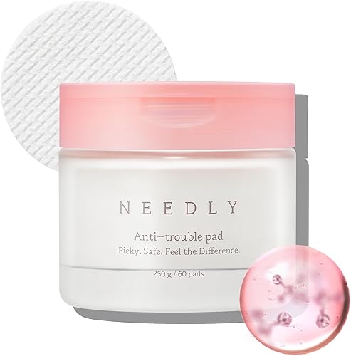 NEEDLY  Almohadilla antiproblemas  Exfoliante y mejora del sebo con complejo peeling cuádruple  Para piel propensa al acné