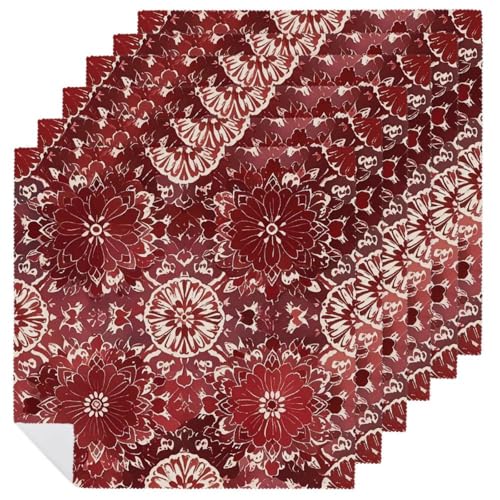 Serviettes de table pour fête de mariage bohème lavables et douces - 2