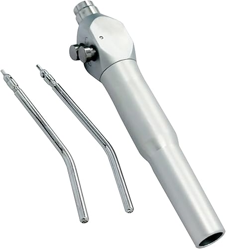 NSKI Jeringa recta Jeringa de agua de aire de 3 vías con 2 boquillas Consejos Nuevo