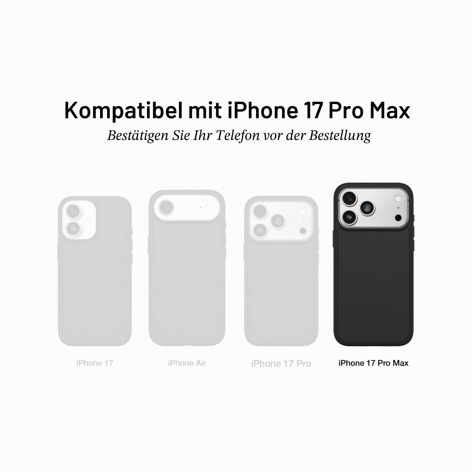 OtterBox Schutzhülle für iPhone 17 Pro Max Defender Series Pro XT, transparent, Realtree – Grünes Camouflage, robuste, robuste und langlebige iPhone-Hülle, zum Aufstecken auf MagSafe