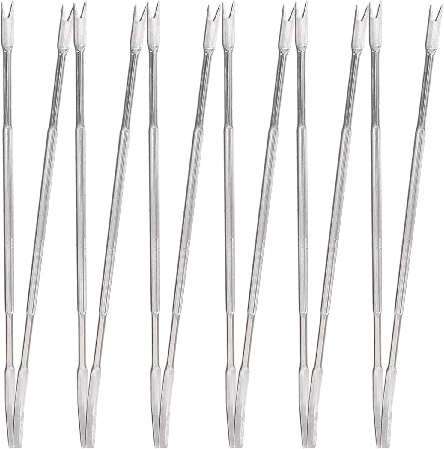 Seafood Tools 12PCS Lobster Crackers Stainless Steel Seafood Forks Seafood Picks Leg Crackers and Tools Seafood for for Lobster Crawfish Lobster Tools